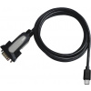 PremiumCord Převodník USB3.1 na RS232 1,8m (USB-C konektor) ku31-232