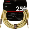 Nástrojový kábel série Deluxe, rovný/rovný 7,5m 25' tweed Fender