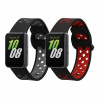 2x Náramok kwmobile Samsung Galaxy Fit 3 šedá, červená
