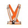 Reflexný elastický CXS KRÍŽ CROSS BELT, oranžový
