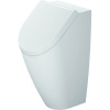 DURAVIT ME by Starck odsávací pisoár Rimless bez cieľovej mušky, pre poklop, 300 x 350 x 585 mm, biela, s povrchom WonderGliss, 28123000001
