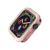 AppleMix Kryt pre Apple Watch 44 mm / 45 mm - gumový - pieskovo ružový