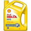 Motorový olej SHELL HELIX HX5 15W-40 5L.