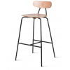 FAMEG Skool - BSTM-2121 - barová stolička Farba dreva: dub štandard, Čalúnenie: látka CAT. C
