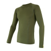 Triko dlouhé pánské SENSOR MERINO ACTIVE safari S
