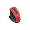 C-TECH myš Ergo WLM-05, bezdrátová, 1600DPI, 6 tlačítek, USB nano receiver, červená (WLM-05R)