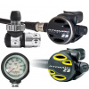 Set Atomic Aquatics Z3 DIN + octopus Z2 + manometr Suunto