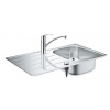 Grohe Drezy - Súprava nerezového drezu K200 a batérie Eurosmart 31565SD1 GRO 31565SD1