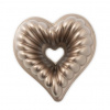 Forma na bábovku ELEGANT HEART - NORDIC WARE (Forma na bábovku Srdce 10 cup karamelová - NORDIC WARE)