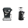 Ascaso Dream ONE, Anthracite + Rocket Espresso SUPER FAUSTO, black