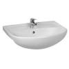 Jika LYRA PLUS umývadlo do nábytku 60x46cm s otvorom pre batériu uprostred, biele H8133830001041