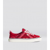 OCA Low Red Bandana Canvas Sneaker