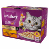 Whiskas vlhké krmivo pre mačky, kuracie mäso, jahňacie, morčacie – mix v omáčke, 12 x 85 g
