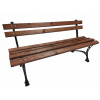 Lavica s operadlom, drevo 150 x 70 cm