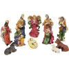ToCi Betlehem – set 11 ručne maľovaných figúrok z polystonu, 3–10 cm