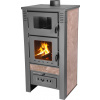 Strend pro Kachle Pro TAURUS Ceramic, mocca, 12 kW, 120 mm, s rúrou na pečenie