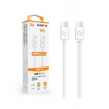 ALIGATOR Datový kabel POWER 3A, USB-C/USB-C, bílý (DATKP32)