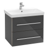 Villeroy & Boch Avento 60 - umývadlová skrinka do kúpeľne Crystal Grey
