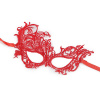 Stoklasa Karnevalová maska - škraboška krajková - 2 červená