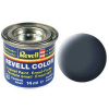 REVELL 09 antracitovo šedá matná syntetická modelárska farba (RAL7021), 14ml (REVELL 32109 ANTHRACITE GREY MAT 14ml 0,47fl oz EMAIL COLOR)