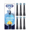 Oral-B iO Ultimate Clean Čierna, Vlákna Criss-Cross, 6 kusov