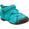 KEEN Seacamp II CNX INF baltic/caribbean sea US 4 / EU 19,0 / UK 3 / 11,5 cm; Modrá sandály