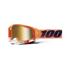 RACECRAFT 100% brýle Coral, zlaté plexi M150-820