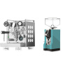 Rocket Espresso Appartamento, white + Eureka Mignon Specialita, CR tiffany blue