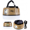 Akumulátorová lampa Nils Camp LED 0 W USB vstup, s držiakom na zavesenie