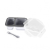 Zopa Desiatový box s príborom malý Dove Grey 8595114461288