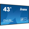 iiyama PROLITE LE4341S-B2 Plochá digitální tabule 108 cm (42.5