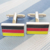 Manzetove-Knoflicky.EUManschettenknöpfe mit deutscher Flagge0970