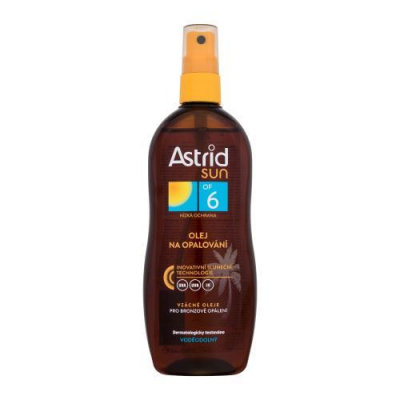 Astrid Sun Spray Oil SPF6 vodoodolný olej na opaľovanie v spreji 200 ml
