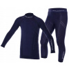 Sada Brubeck Active Wool Junior Blue R. 152 (Aktívny vlnený junior 152-158 termoaktívne spodné prádlo)