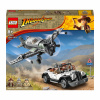 Stavebnica LEGO Indiana Jones Naháňačka s lietadlom 387 dielikov 8+