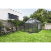 Skleník Vitavia Venus 6200 polykarbonát 4 mm 195x321 cm čierny
