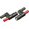 Fluke PM9082 merací adaptér BNC zástrčka - zásuvka 4 mm čierna; 916163