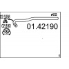 Výfukové potrubie MTS 01.42190