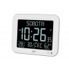 Nástěnné i stolní digitální LED hodiny DH9362.1 JVD řízené signálem 22cm