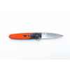 Vega Ganzo Knife G743-1-OR vreckový nôž 8,7 cm, Satin, oranžová, G10, oceľ