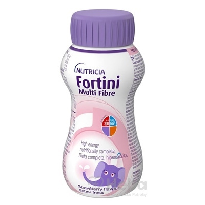Fortini Multi Fibre pre deti výživa s jahodovou príchuťou 1x200 ml