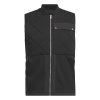 adidas Men's Go to Quilted DWR Full Zip Performance Gilet Black M