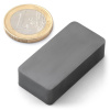 Feritový kvádrový magnet FE-KV-40-20-10