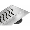 Mexen Flat M09 odtokový žľab 70 cm, chrómová - 1028070-15