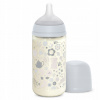 SUAVINEX SKLENENÁ FĽAŠA SX PRO STREDNÝ PRIETOK WONDERLAND 240 ML BÉŽOVÁ 3M+