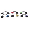 Kompletná sada OBD-II redukciou FiatECUScan pre osobné autá MECHANIC CABLE SET 3, 6ks
