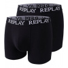 Replay Pánske boxerky - 2 kusy I101005 Black XL
