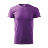 MALFINI BASIC 129 / Tričko, pánske - fialová 4XL