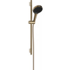Hansgrohe Rainfinity - Sprchová sada 130 3jet s tyčou S Puro 65 cm, kartáčovaný bronz 28745140