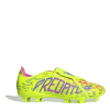 adidas Predator League Fold-Over Tongue Firm Ground Football Boots Yellow/Pink 9.5 (44)